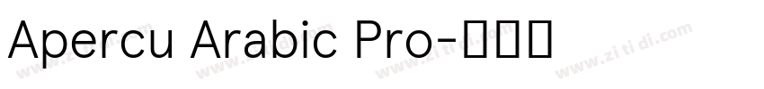 Apercu Arabic Pro字体转换 Apercu Arabic Pro字体转换